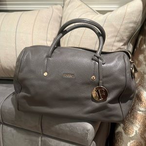 Furla gray medium tote